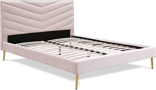 

Adore Decor - Sidney Queen Size Bed - Blush Pink
