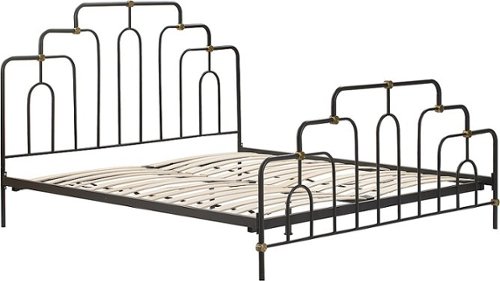 Elle Decor - Astrid King Size Bed - Black