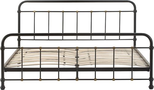 Elle Decor - Renaud King Size Bed - Black