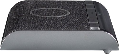 iHome POWERVALET 2 in 1 Wireless Charger Clock - Black BUY IN MIDDLE EAST