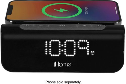 iHome POWERVALET PRO 3 in 1 Magnetic Fast Wireless Charger - Black WORLDWIDE DELIVERY