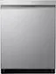 Front. LG - 24" Top Control Smart Built-In Stainless Steel Tub Dishwasher with 3rd Rack, QuadWash Pro and 42dba - PrintProof Stainless steel.
