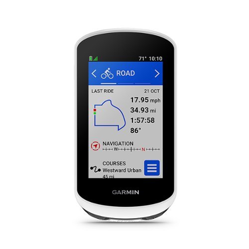 Garmin - Edge Explore 2 3" Bike GPS with Built-In Bluetooth - Black