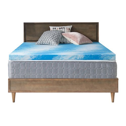 

Sealy - Essentials 3 Inch Mattress Topper, California King - Blue