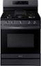 Samsung - OBX 6.0 cu. ft. Freestanding Gas Range with WiFi, No-Preheat Air Fry & Convection-Front_Standard