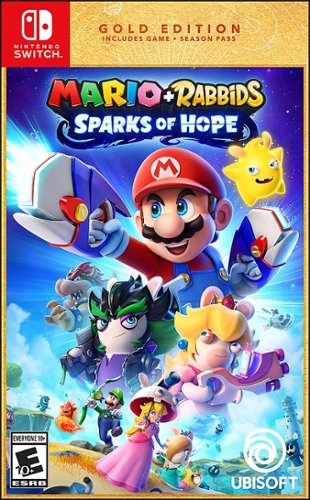 Mario + Rabbids Sparks of Hope – Gold Edition - Nintendo Switch, Nintendo Switch (OLED Model), Nintendo Switch Lite