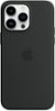 Apple - iPhone 14 Pro Max Silicone Case with MagSafe - Midnight-Left_Standard