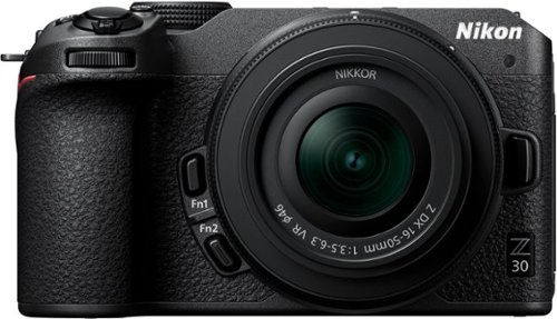 Nikon - Z 30 4K Mirrorless Camera w/ NIKKOR Z DX 16-50mm f/3.5-6.3 VR Lens - Black