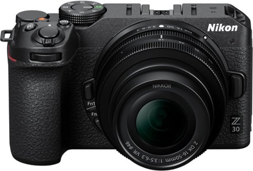 Nikon Z 30 4K Mirrorless Camera with NIKKOR Z DX 16-50mm f/3.5-6.3 VR Lens - Black BUY IN SINGAPORE