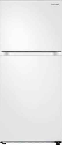 Samsung - Geek Squad Certified Refurbished 17.6 Cu. Ft. Top-Freezer Refrigerator - White