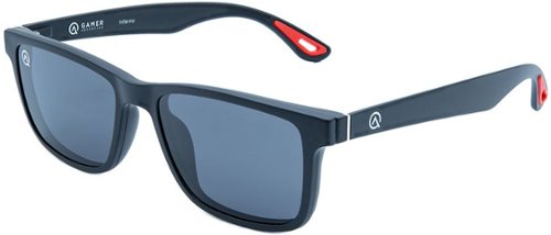 Gamer Advantage Inferno Glasses Sleeper Lens - Obsidian - Black WORLDWIDE DELIVERY