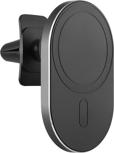 Best Buy essentials™ Magnetic Car Vent Mount for iPhone 15/14/13/12 series - Black WHERE TO BUY