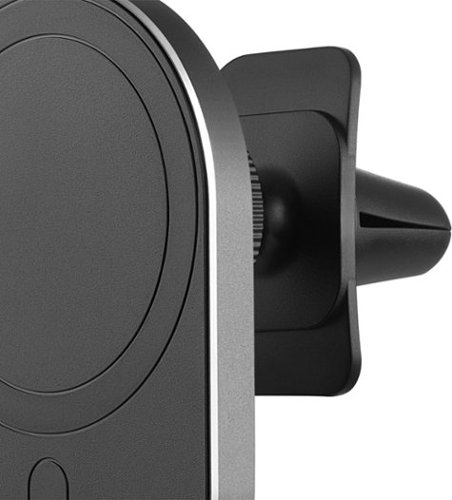 Best Buy essentials™ Magnetic Car Vent Mount for iPhone 15/14/13/12 series - Black BUY ONLINE