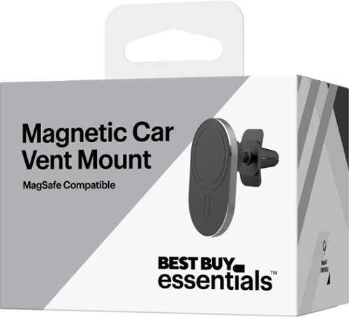 Best Buy essentials™ Magnetic Car Vent Mount for iPhone 15/14/13/12 series - Black BUY IN SINGAPORE