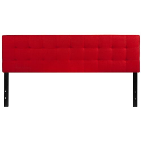 Alamont Home - Bedford Quilted Tufted Upholstered Headboard - Red