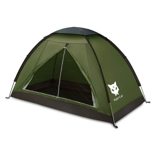Night Cat - Easy Setup Lightweight Waterproof Backpacking Tent 1 Person - Green