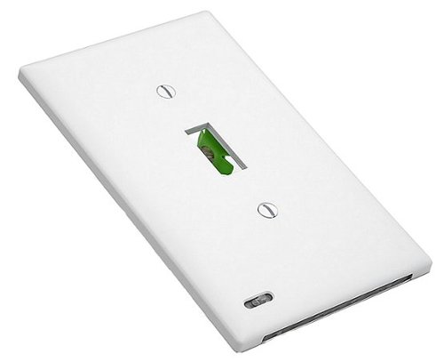 SnapPower SwitchLight Toggle Switch Wall Plate - White WORLDWIDE DELIVERY