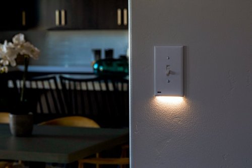 SnapPower SwitchLight Toggle Switch Wall Plate - White WHERE TO BUY