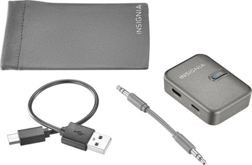 Insignia™ Bluetooth Wireless Audio Transmitter and Receiver - Black HOW TO BUY