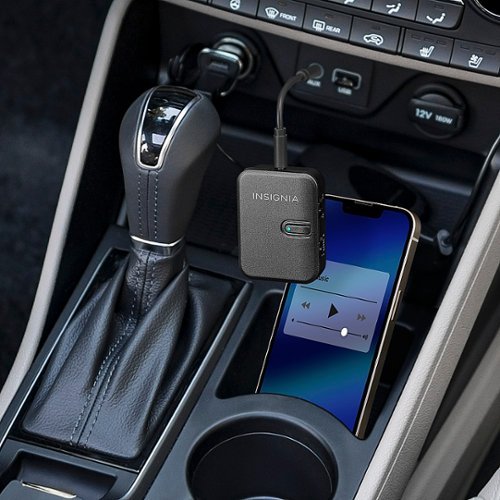 Insignia™ Bluetooth Wireless Audio Transmitter and Receiver - Black BUY IN EUROPE