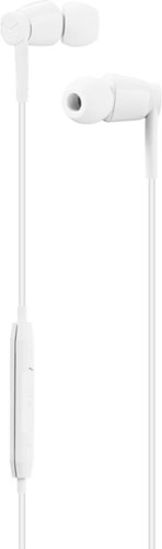 Insignia™ - Lightning Wired Earbud Headphones - White