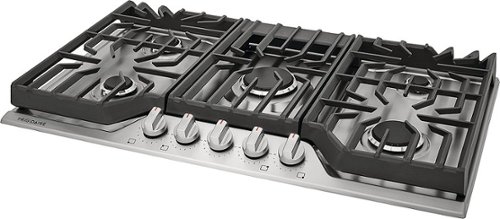 Frigidaire - 36 Gas Cooktop - Stainless Steel