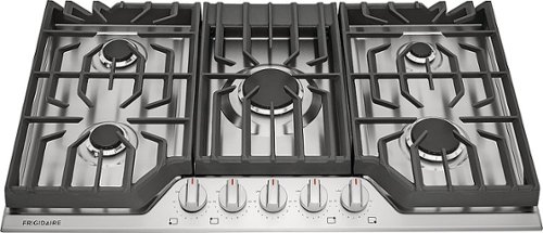 Frigidaire - 36" Gas Cooktop - Stainless steel
