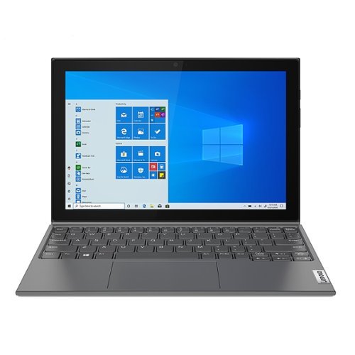 

Lenovo - IdeaPad Duet 3 10IGL5 10.3" Laptop - Intel Celeron - 4 GB Memory - 128 GB eMMC - Windows 11 S - Graphite Gray