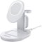 OtterBox - 3-in-1 Charging Station for MagSafe - White-Front_Standard