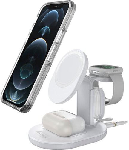OtterBox 3-in-1 Charging Station for MagSafe - White WORLDWIDE DELIVERY