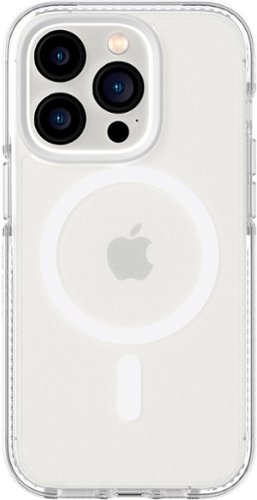 Tech21 - EvoCrystal Case with MagSafe for Apple iPhone 14 Pro - White