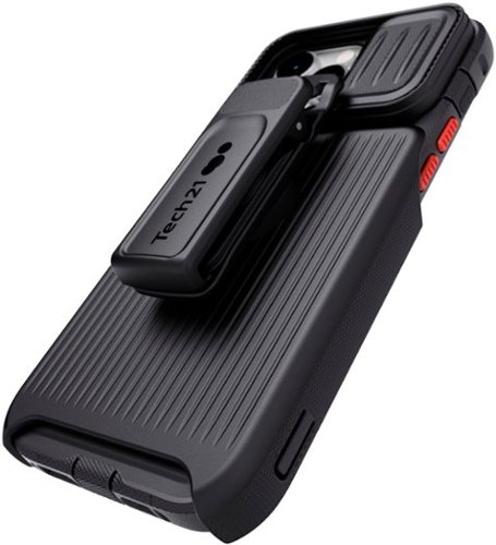 Tech21 EvoMax Holster Case with MagSafe for Apple iPhone 14 Pro Max - Black GLOBAL SHIPPING