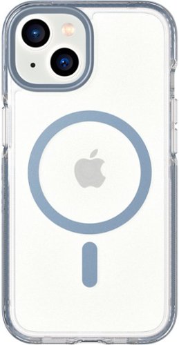 

Tech21 - EvoCrystal Case with MagSafe for Apple iPhone 14 - Steel Blue