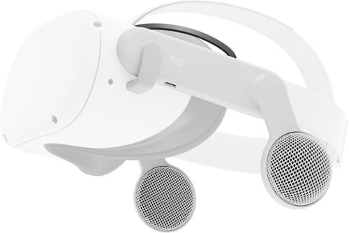 Logitech - Chorus Off-Ear Integrated Audio for Meta Quest 2 - White