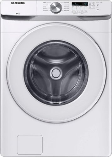 Samsung - Geek Squad Certified Refurb 4.5 Cu. Ft. High Efficiency Stackable Front Load Washer with Vibration Reduction Technology+ - White
