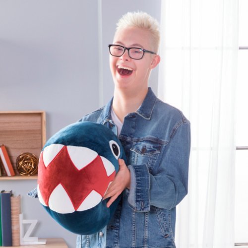 TOMY Club Mocchi Mocchi - Super Mario Chain Chomp 15 Mega Plush BUY IN EUROPE