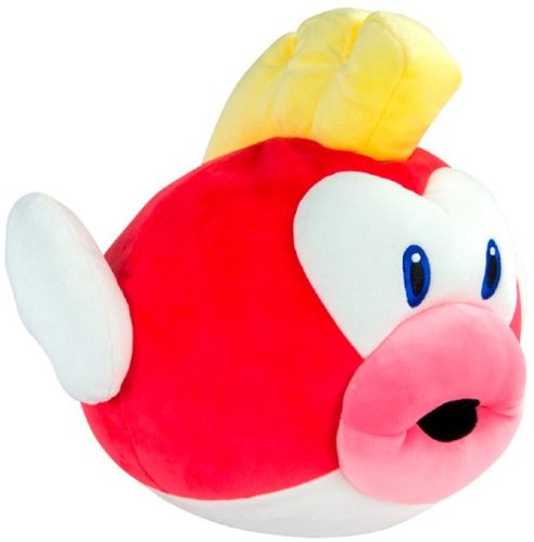 TOMY Club Mocchi Mocchi - 15-inch Super Mario Cheep Cheep Mega Plush WHERE TO BUY