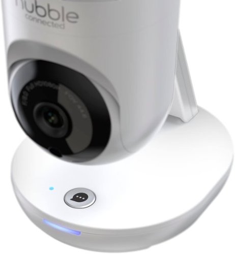 Hubble Connected Nursery Pal Dual Vision 5 Smart HD Dual Camera Baby Monitor with Motion Tracking and Sleep Routine Management - White WORLDWIDE DELIVERY