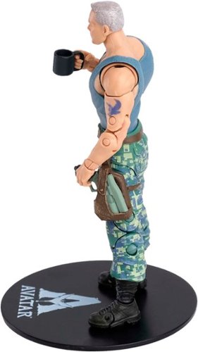 McFarlane Toys Avatar 7 Miles Quaritch Figure SHOP ONLINE