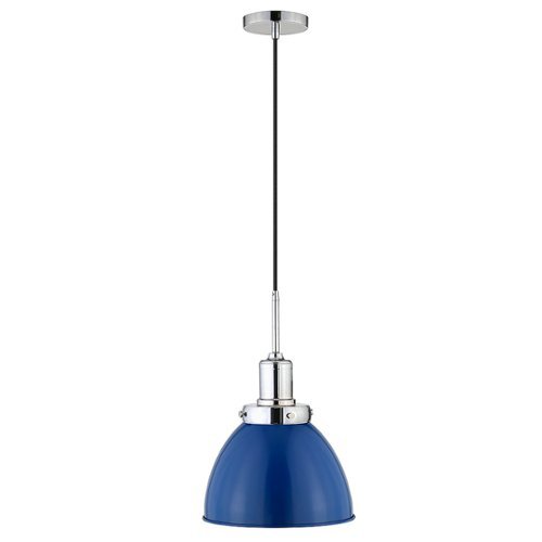 

Camden&Wells - Madison Pendant Light - Blue/Polished Nickel