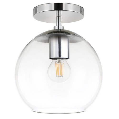 Camden&Wells - Bartlett Semi Flush Mount Light - Polished Nickel