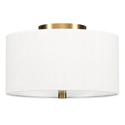 

Camden&Wells - Ellis Flush Mount Light - Brass