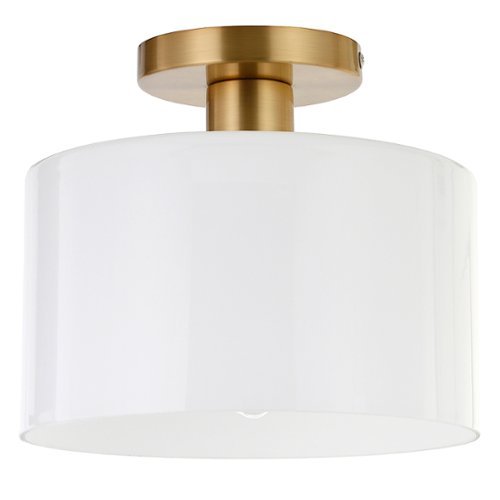 

Camden&Wells - Henri Semi Flush Mount Light - Brass