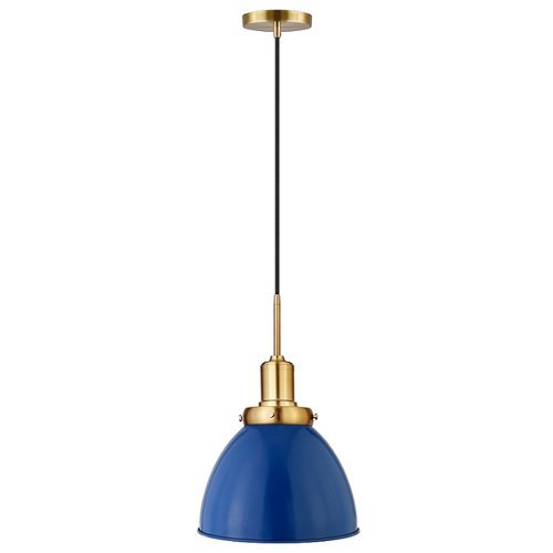 

Camden&Wells - Madison Pendant Light - Blue/Brass