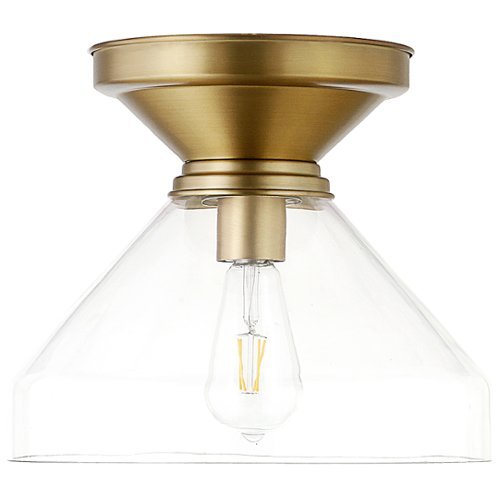 

Camden&Wells - Abbott Flush Mount Light - Brushed Brass