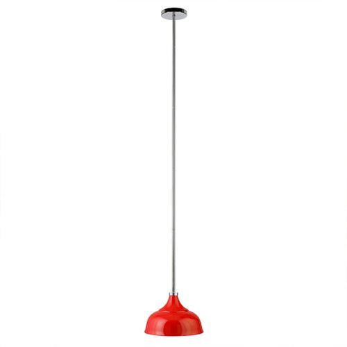 

Camden&Wells - Mackenzie Pendant Light - Poppy Red/Polished Nickel