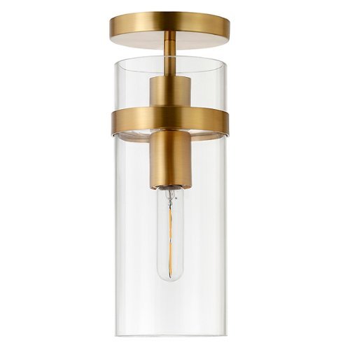 

Camden&Wells - Langdon Semi Flush Mount Light - Brass