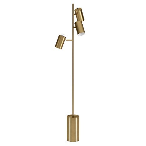

Camden&Wells - Dorset 3-Light Floor Lamp - Brass