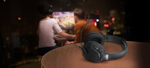 Lenovo IdeaPad Gaming H100 Wired Gaming Headset for PC - Black WORLDWIDE DELIVERY