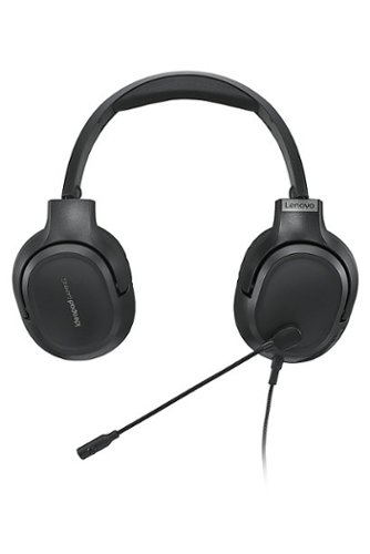 Lenovo IdeaPad Gaming H100 Wired Gaming Headset for PC - Black GLOBAL SHIPPING